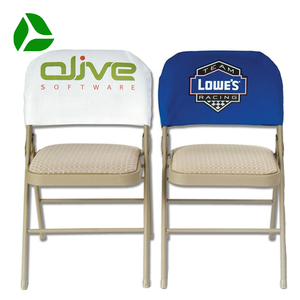 Custom Logos Chair Cover Sublimation Printed Party <strong>Matches</strong> Events Designs VIP <strong>New</strong> Members Reserved Chair Covers - Product Image 4
