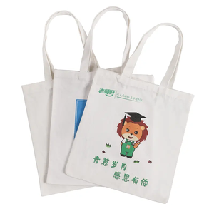 Lớn Tote Túi vải nhỏ Tote Túi Vải Bông Vải tùy chỉnh túi vải với tùy chỉnh in logo - Product Image 4