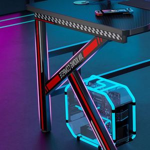 Mesa de juegos básica en forma de K para escritorio de ordenador PC para estudiar y jugar - Product Image 5