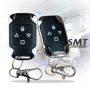 कॉम्पैक्ट 433.92mhz धातु बेज़ेल v1527 प्रकार वायरलेस रिमोट अलार्म मोटर रिमोट कंट्रोल - Product Image 1