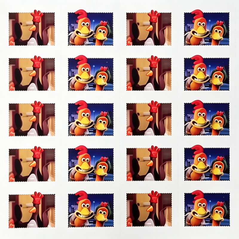 Bleu foncéUK 30 x timbres de 2e classe « Red Crown »