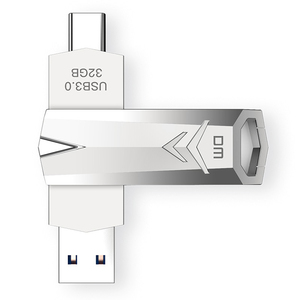 DM PD098พอร์ตคู่ Type-C USB 3.0แฟลชไดรฟ์ความจุ32กรัมถึง512กรัมวัสดุโลหะสำหรับสมาร์ทโฟน Type-C ผลิตภัณฑ์ใหม่ - Product Image 3