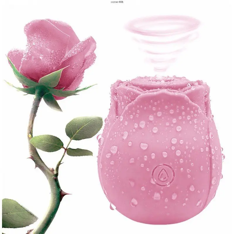 New trending rose sex toy vibratore rosa stimolazione del clitoride a colori multipli leccare la lingua succhiare il vibratore della rosa