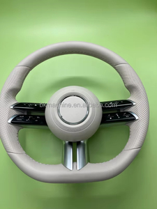מתאים לרקאדס-בנץ חדש 809 amg גל גל גלח גפ/e/c/s-דגם אמיתי עור שחור כסף