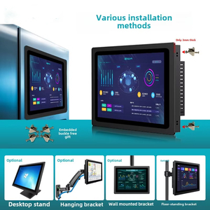 7-21.5 Inch <strong>Embedded</strong> All in One Pc Touch Monitor Intel CPU I5 6200U Industrial Tablet <strong>Computer</strong> Industrial Panel PC - Product Image 4