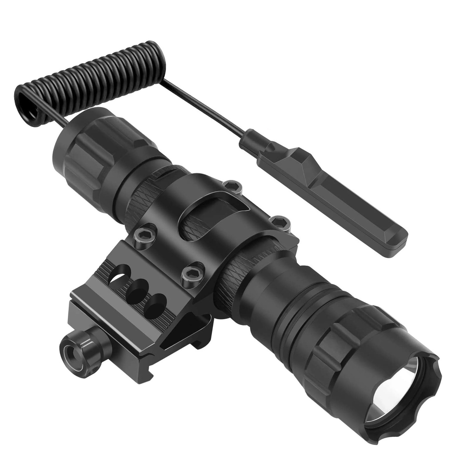 Flashlight + Battery + USB Charger