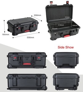 OEM & ODM可定制防水PP & EVA材料拉杆箱硬塑料游戏电脑箱，带定制泡沫 - Product Image 5