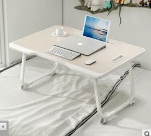 New Design Laptop Desk for Bed Study <strong>Table</strong> <strong>Computer</strong> Study <strong>Table</strong> with Tablet Book Holder Drawer - Product Image 4