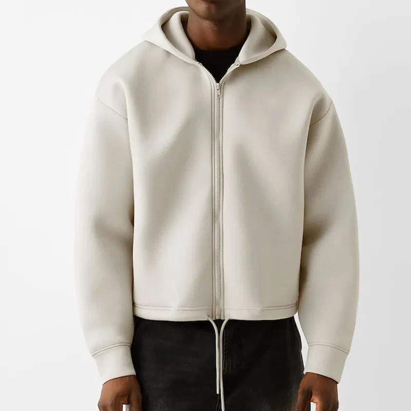 OEM Low Moq Custom Streetwear Clothing Manufacturer blanket hoodie oversized men zip up hoodie