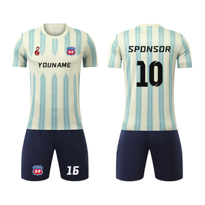 Bán Buôn Tùy Chỉnh Bóng Đá Jersey Dành Cho Người Lớn Trẻ Em Cậu Bé Tự Làm Đồng Phục Bóng Đá Thiết Lập Phù Hợp Với Ngắn Người Đàn Ông Bộ Dụng Cụ Bóng Đá Tracksuit Đào Tạo Phù Hợp Với - Product Image 3