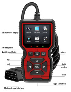 Rilevatore di guasti per auto portatile Elm327 Scanner per lettore di codici automatico di guasti Scanner diagnostico OBD2