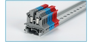 Tipo de tornillo Precio de fábrica Botón pulsador rápido Abrazadera de extremo de contacto Bloque de terminales Conector Bloques de terminales - Product Image 4