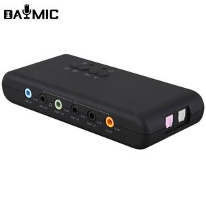 7.1 Tonbox Karte USB 2.0 Audio-Schnittstelle professionelles Musikgerät 8-Kanal-Ausgang - Product Image 1