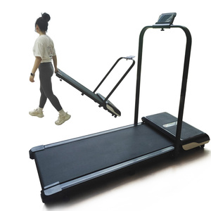 Taşınabilir spor elektrikli katlanabilir yürüyüş pedi 2 in 1 koşu koşu bandı makinesi ve ev spor salonu için titreşim plakası - Product Image 2