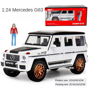 <strong>1</strong>:<strong>24</strong> G63 Shadow Wing Special Edition G63 Alloy <strong>Toy</strong> Six Door Remote Control Sound and Light Alloy Model Children's Gift - Product Image 6