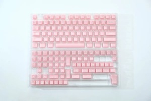 160 <strong>Keys</strong> White Ice Translucent Double Shot Keycaps Sa Profile for Alice Layout Mx Switch Oem Mechanical Keyboard Keycaps