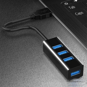 <strong>USB</strong> Docking Station 2.0 Extender 1 Drag 4 Port <strong>USB</strong> Hub Multifunctional <strong>Computer</strong> Splitter <strong>USB</strong> Extension for Laptop and PC Compute - Product Image 4