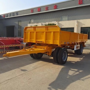 2轴3轴多转向全拖车农用拖车工厂定制产地销售牵引杆 - Product Image 5