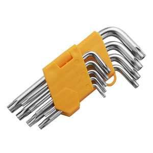 Solude orta uzunlukta Torx L tuşları Allen alyan anahtarı takımı L anahtarı - Product Image 3