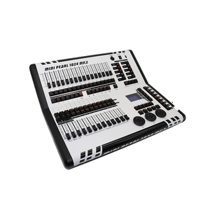 Профессиональный DMX 512 консоль жемчужный 1024B контроллер Flightcase пакет MMA ключ кнопки освещения контроллер 1024 каналов 4 выхода - Product Image 5