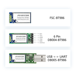 Feasycom FSC-DB004-BT986-PINの交換用HC-05ピンツーピンPCBABLE5.2モジュールテストBluetooth開発ボードFSC-BT986 - Product Image 5