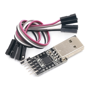 Rot und Schwarz CP2102 6-poliges USB TTL UART-Modul USB 2.0 Serial Converter Adapter ICs Produkt