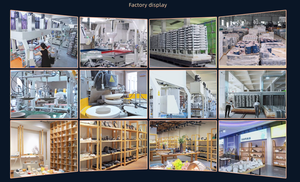 19 mảnh đặt bộ đồ ăn bằng gốm vẽ tay underglaze màu bộ đồ ăn món cơm Bát bán buôn hộ gia đình món ăn mới nhà tấm - Product Image 5