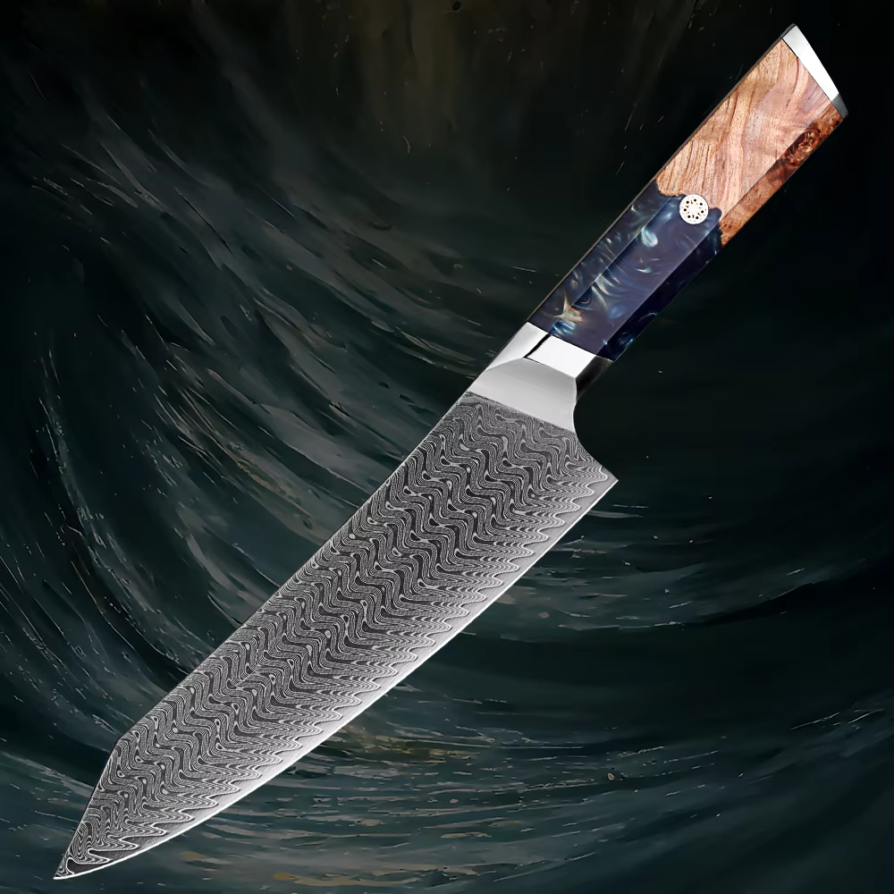 67-layer VG10 Damascus steel DM240928R2