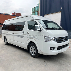 Foton c2 c2 2 מיני עסקים עסקים bselling מכונית משומש באינטרנט 15-19 מושבים מנוע דיזל ואן אוונד הודו שמאל היגוי עור כהה r16