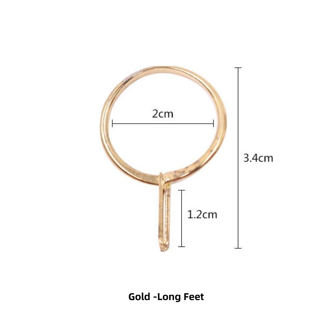 Or - Pieds longs