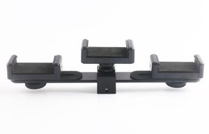 Evet 1/4 vida Tripod bağlama aparatı telefon klip tutucu yatay 3-Position braketi DSLR kamera Smartphone canlı akışı için - Product Image 4