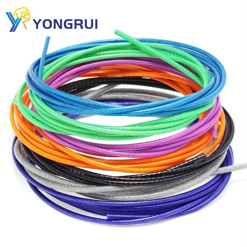 Individuelles hochwertiges Nylon/Pu/Pvc beschichtetes Edelstahldraht Seil verzinktes Kabel