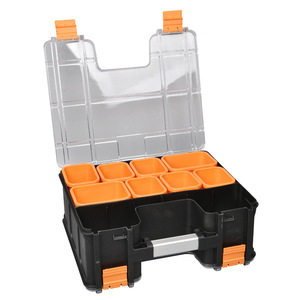 厂家直销便携式工具箱铝合金多功能零件箱 - Product Image 5