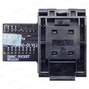 Adattatore di programmazione del lettore del passo istantaneo 1.0mm 14x18mm dell'incavo Nand della prova di EMMC100 BGA100 IC - Product Image 2
