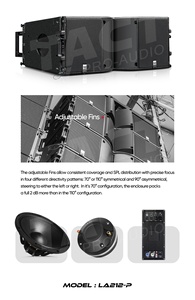 Kép 12 inch Neodymium dòng mảng Loa hệ thống âm thanh ngoài trời lớn sân khấu hiệu suất sự kiện - Product Image 5