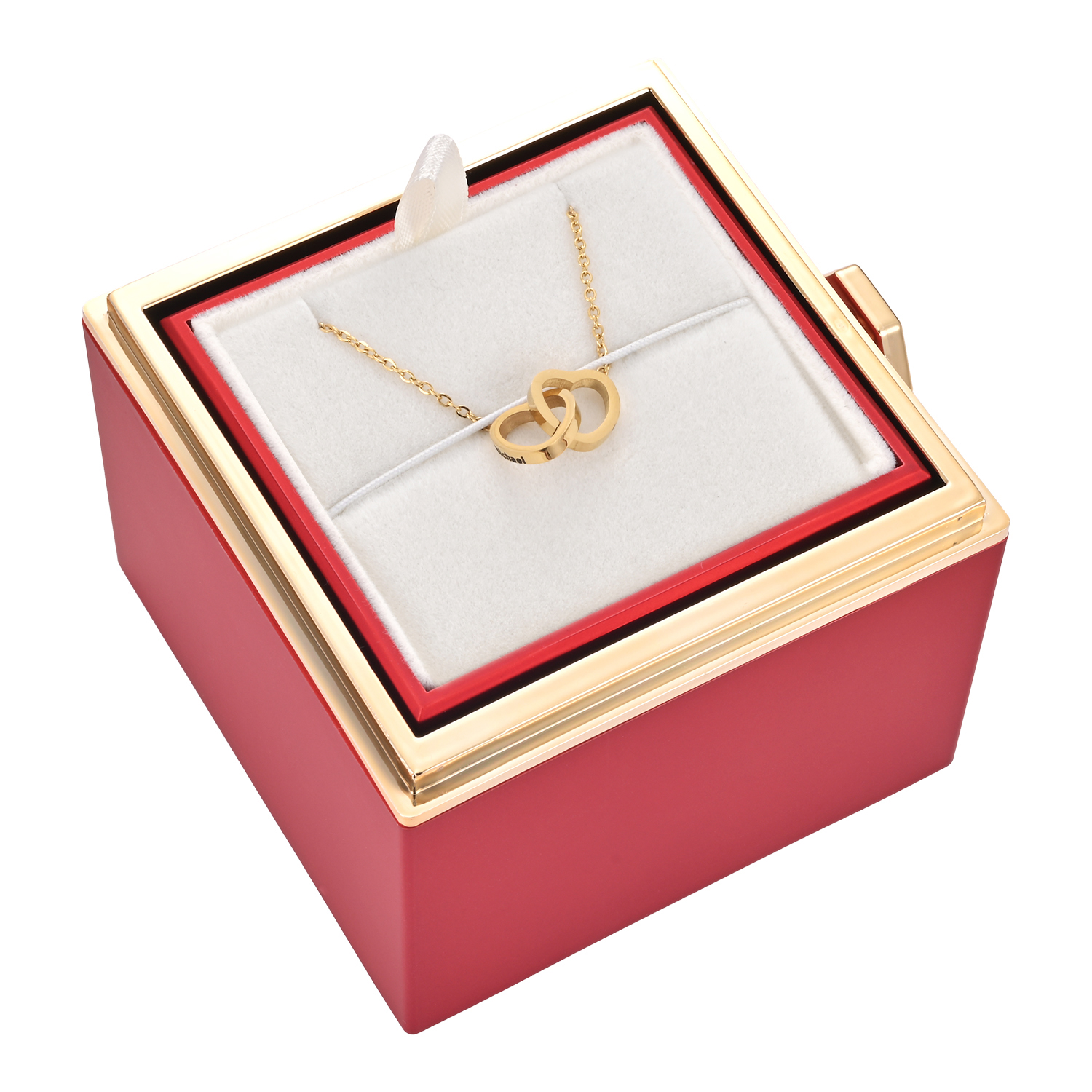 Gold Plated Pendant with Red box