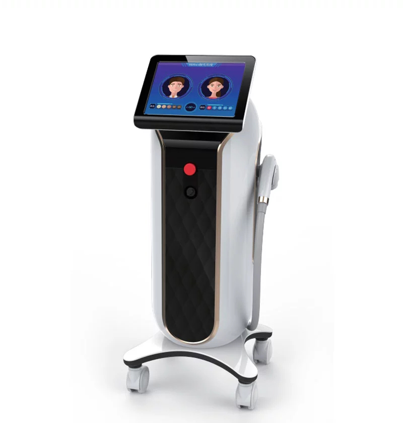 Permanent 808nm Diode Laser Hair Removal Machine for Face and Body
