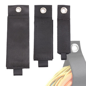 Gancho ajustable personalizado de alta calidad de fábrica y correa de bucle Sujetador ajustable resistente Gancho de nailon y brida de cable de bucle - Product Image 5