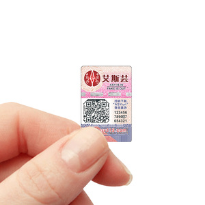 Etiqueta adhesiva de código QR personalizada, etiqueta de seguridad antifalsificación con impresión dinámica de código QR - Product Image 2