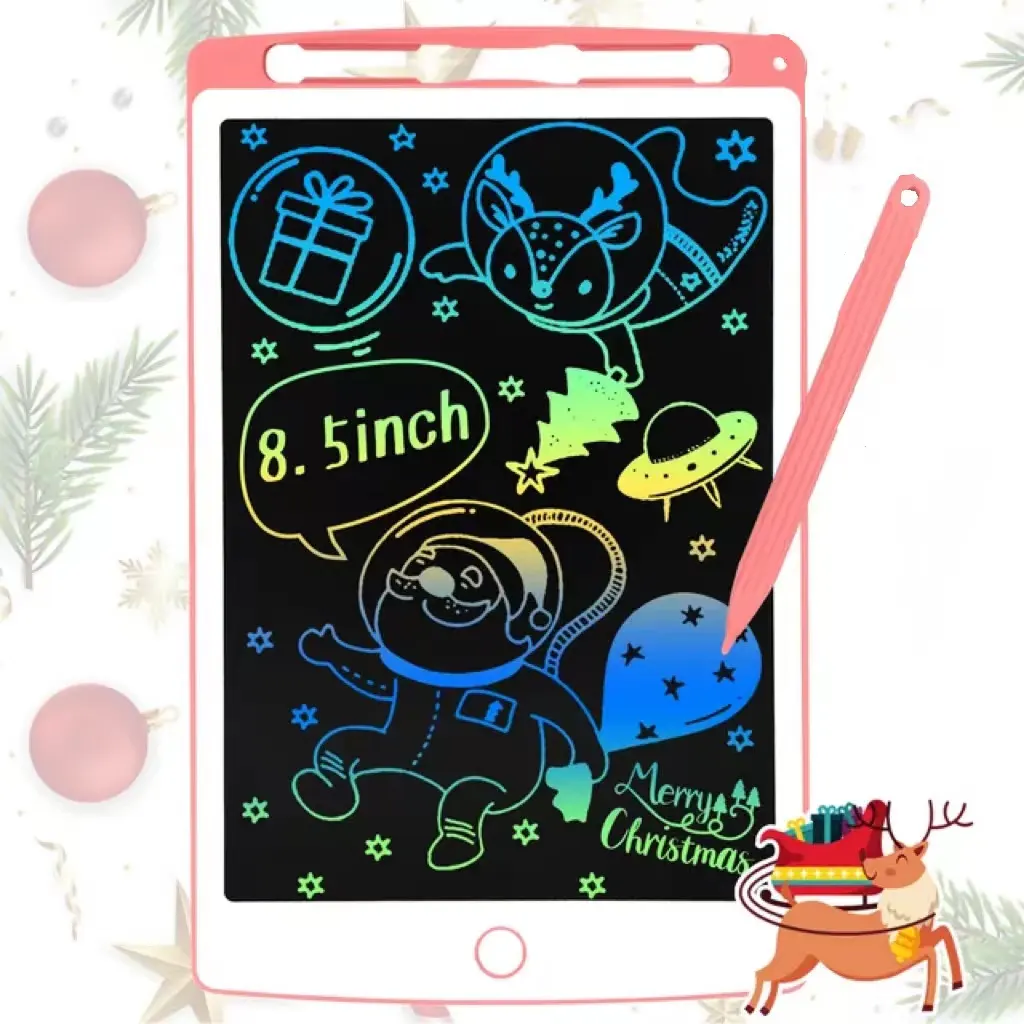 Tableta de escritura LCD de 8,5 pulgadas, tableta de dibujo Digital para niños, almohadillas de escritura a mano, tablero de tableta electrónica portátil