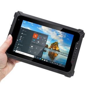 W88 IP65防水8英寸4G LTE窗口或Ubuntu鲁棒平板电脑，NFC 2D条形码扫描可选 - Product Image 1