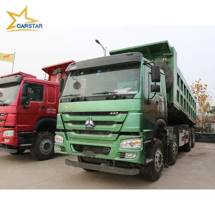 99% Cổ Phiếu mới 30 tấn sử dụng HOWO sử dụng xe tải tự đổ ISUZU 6x4