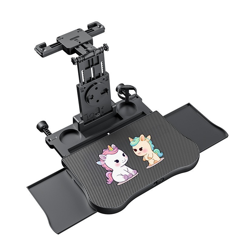 Plateau de table A08S à tiroir avec nouveau matelas rose