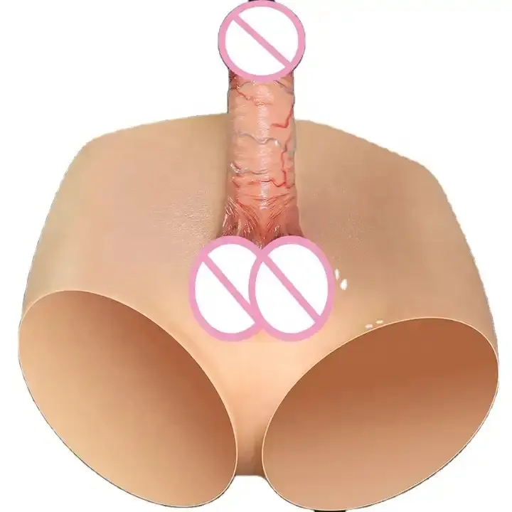 Vibrador realista Calcinhas Femininas Vibrador para Lésbicas Adultos Brinquedos Sexo Borracha Artificial Penis Wearable Dildos