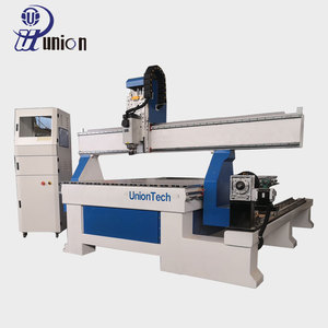 Enrutador de madera de 4x8 pies, eje giratorio CNC 1325 de 4 ejes, enrutador 3D CNC, máquina de grabado para tallado de madera - Product Image 5