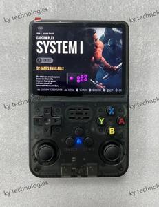 R36S R36s ของแท้เกมมือถือแบบย้อนยุคระบบ arkos สามารถใช้แฟลชระบบ Rocknix ขนาด3.5นิ้ว IPS screenpocket เครื่องเล่นวิดีโอขนาด128GB - Product Image 2