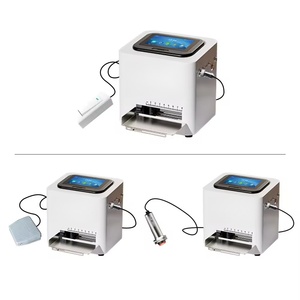 12,7mm Tischplatte Intelligenter statischer Tinten strahl drucker Automatischer Stempel Tabletop Handheld Batch Code Codier maschine