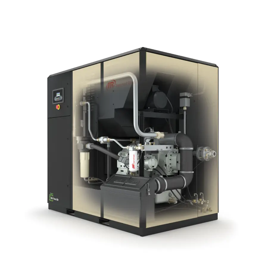 Compresores de aire de tornillo rotativo sin aceite Ingersoll Rand Sierra 90-160 kW mejor precio máquina de compresor de aire