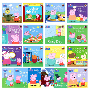 英語ABC言語50pcs子供のための1セットの小さな豚の塗り絵 - Product Image 6