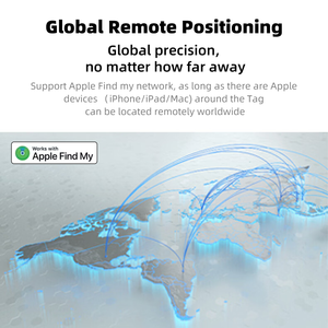 Wireless Charge BLE Tracker Find My Tag Track MFi Certified Anti Lost Position Tracking Smart Tracker Card for <strong>Apple</strong> Find My - Product Image 5